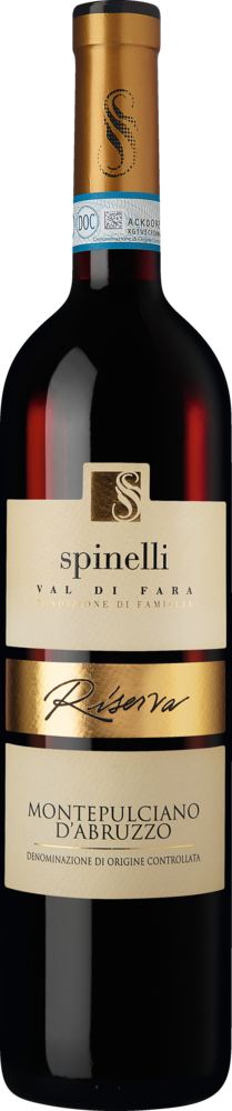 Spinelli Montepulciano Riserva 2018, Abruzzen, Halbtrocken 5860215 Rotwein Enzo